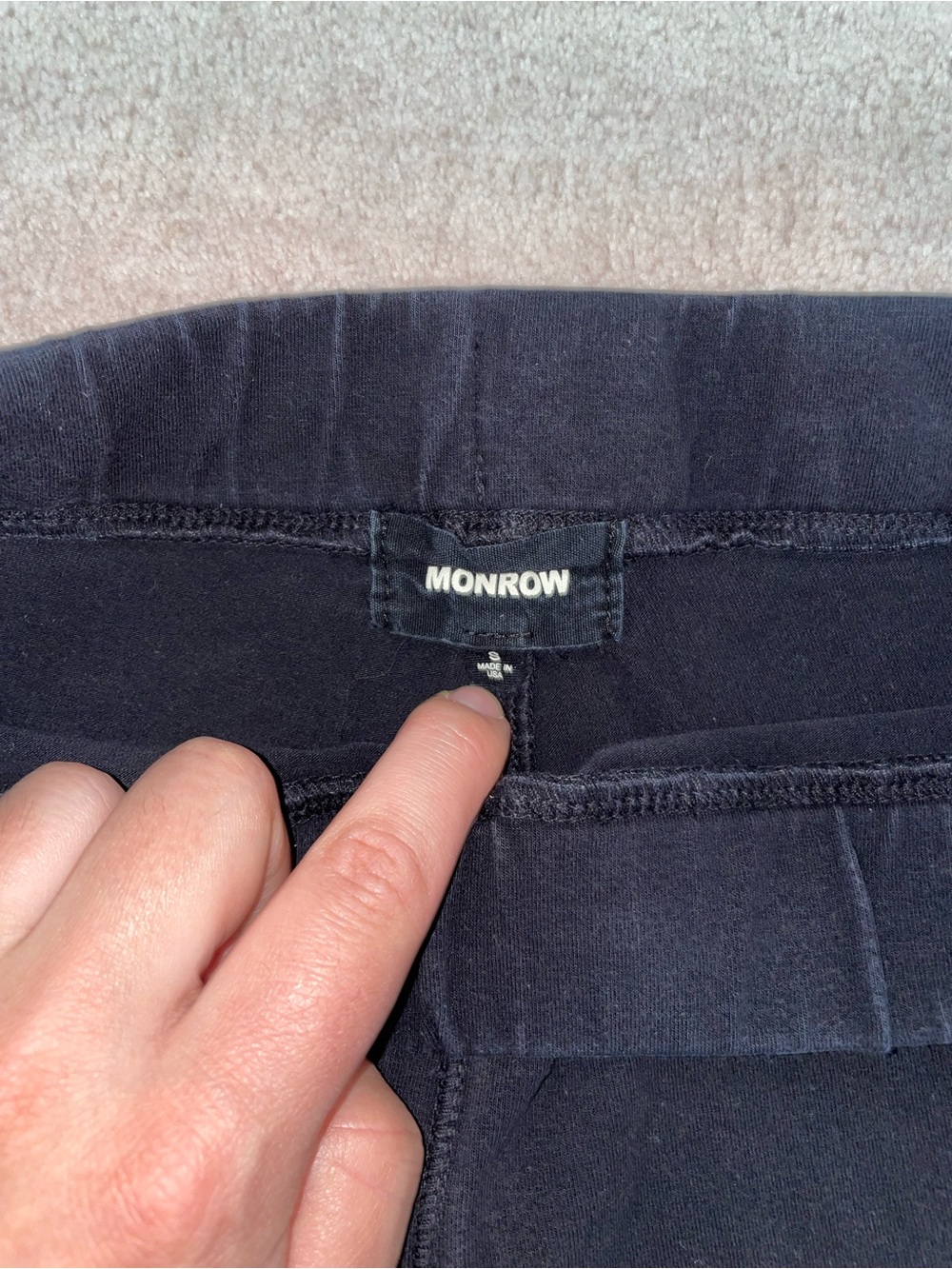 Monrow Pocket Bike Shorts - Picture 3 of 3